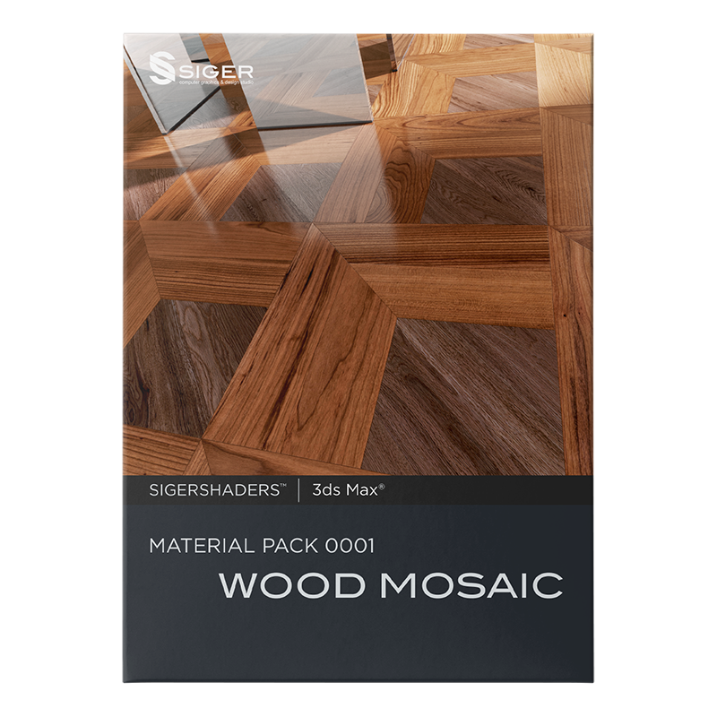 Material Pack 0001 - Wood Mosaic